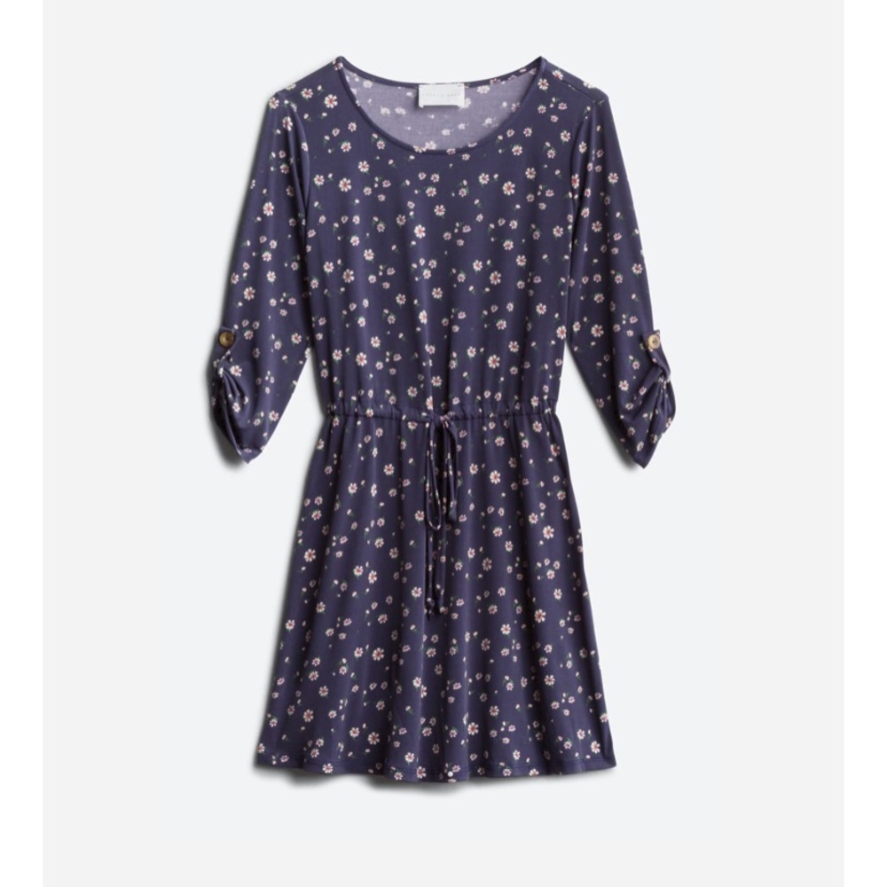 French Grey Murphy Brushed Knit Dress